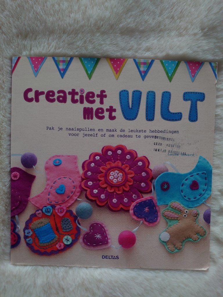Creatief met vilt Laura Howard, Verzenden, Boek of Patroon