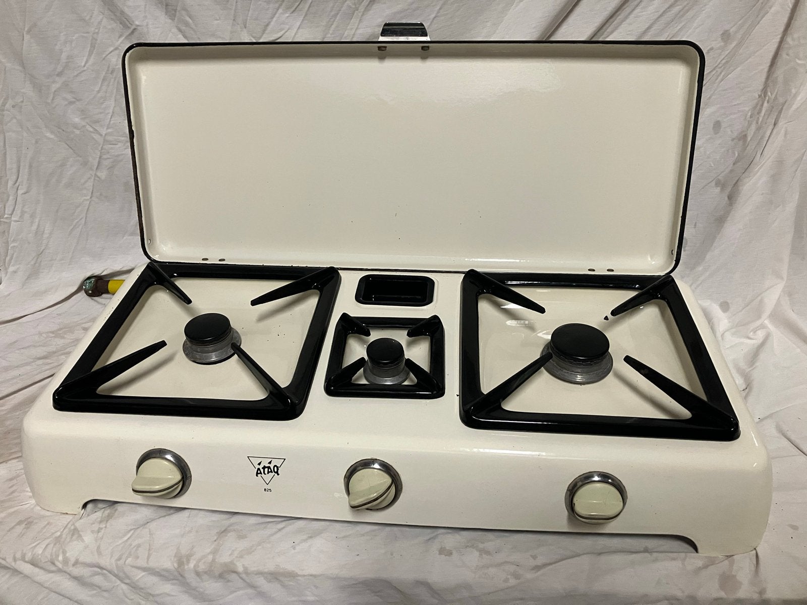 Vintage ATAG 825 Gasstel – Brocante Retro Jaren 50, Witgoed en Apparatuur, Gebruikt, Minder dan 85 cm, 3 kookzones of minder, Ophalen of Verzenden