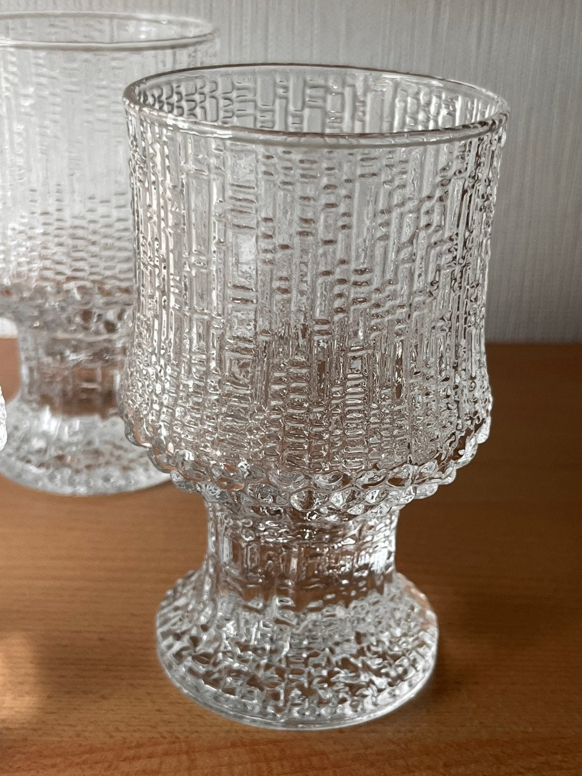 4 wijnglazen Iittala Ultima Thule, Ophalen of Verzenden