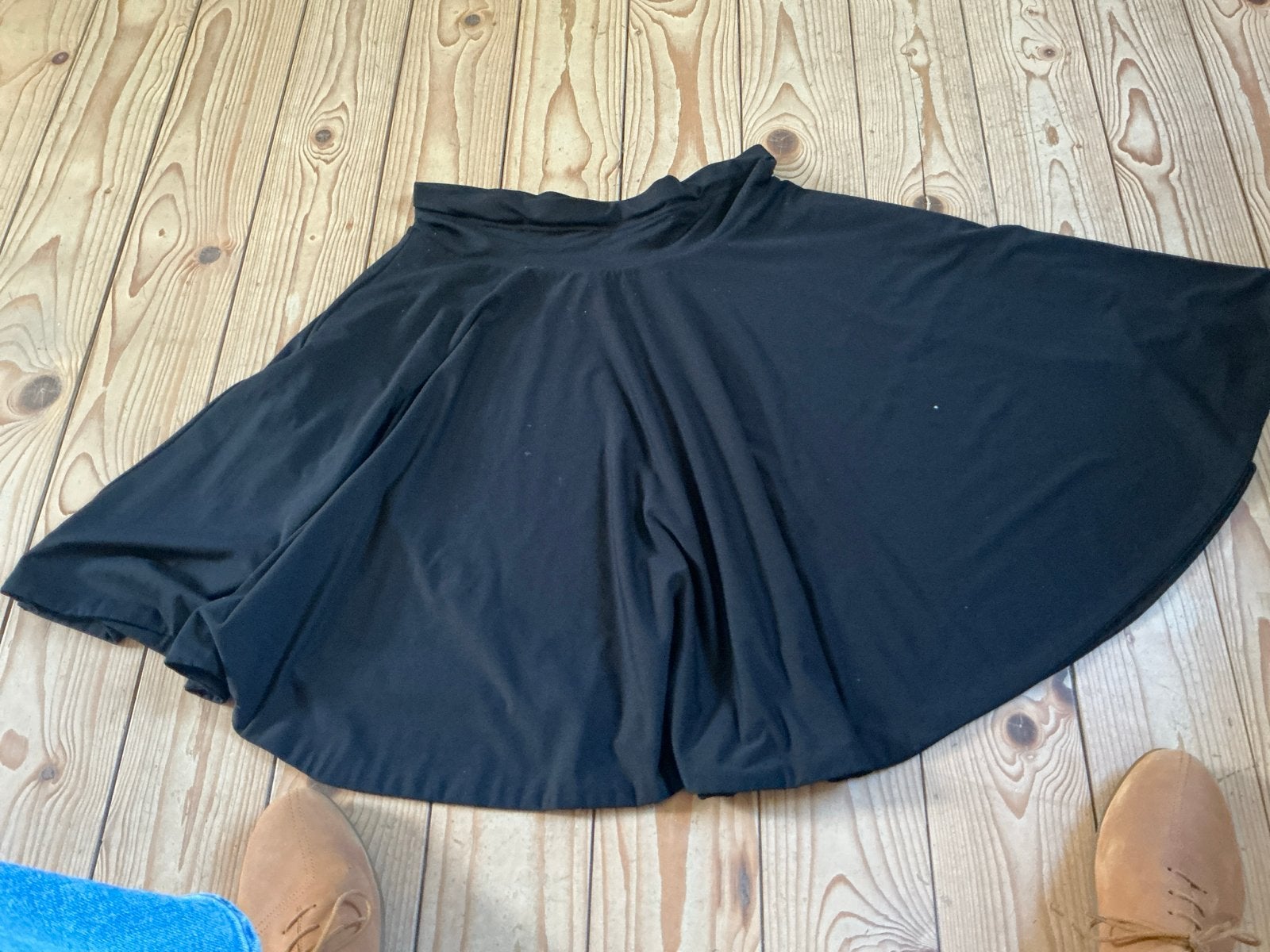 Sarah Pacini Zwarte Cirkelrok Maat 38/40, Kleding | Dames, Maat 38/40 (M), Verzenden, Zwart, Knielengte