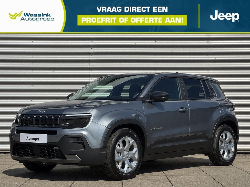 Jeep Avenger 54 kWh 156pk Automaat Longitude Infotainment &, Auto's, Jeep, Automaat, Gebruikt, 156 pk, Parkeersensor