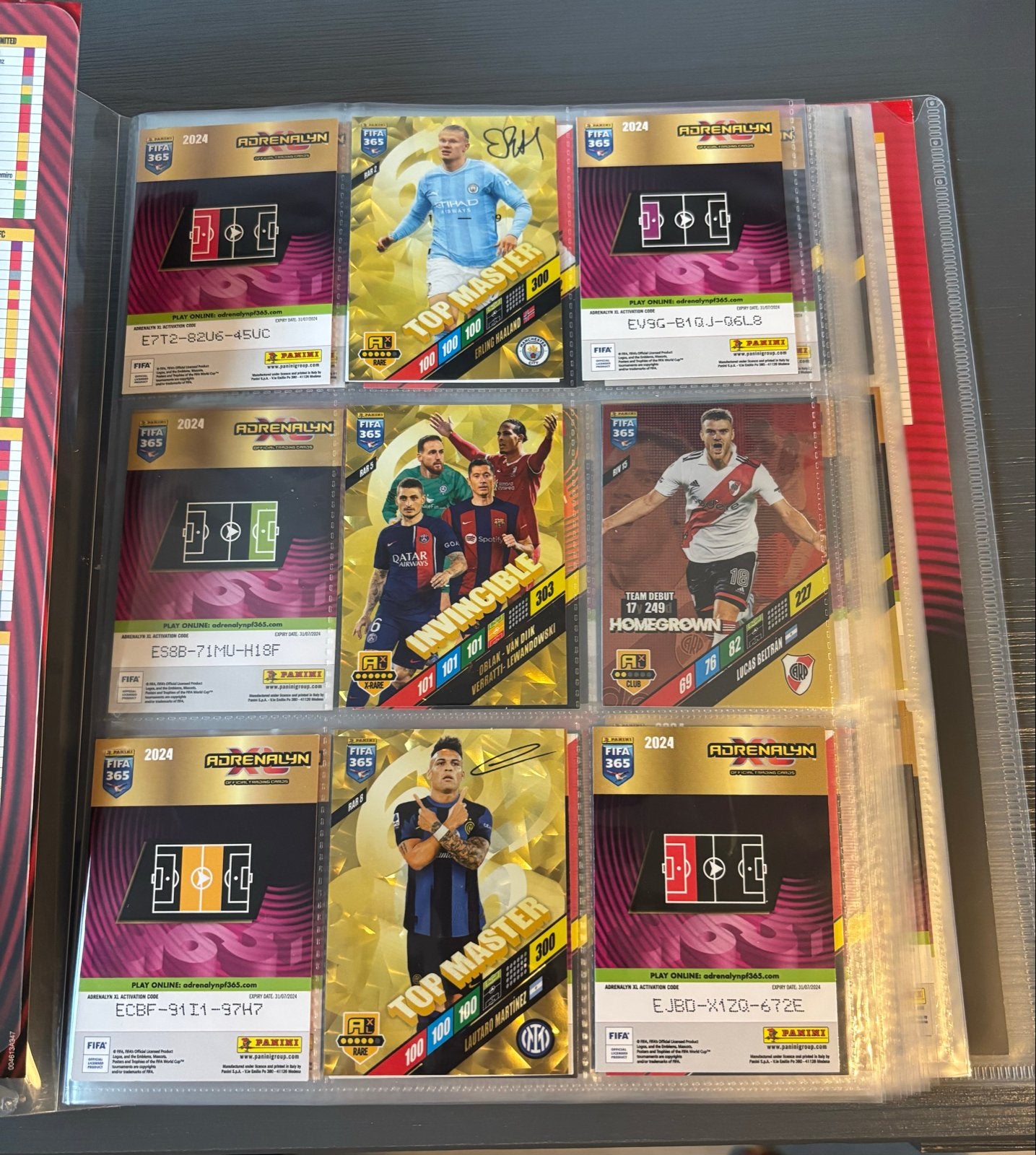 FIFA 365 Adrenalyn XL 2024 Collector's Album met kaarten, Ophalen, Zo goed als nieuw, Overige sporten, Spelerskaart