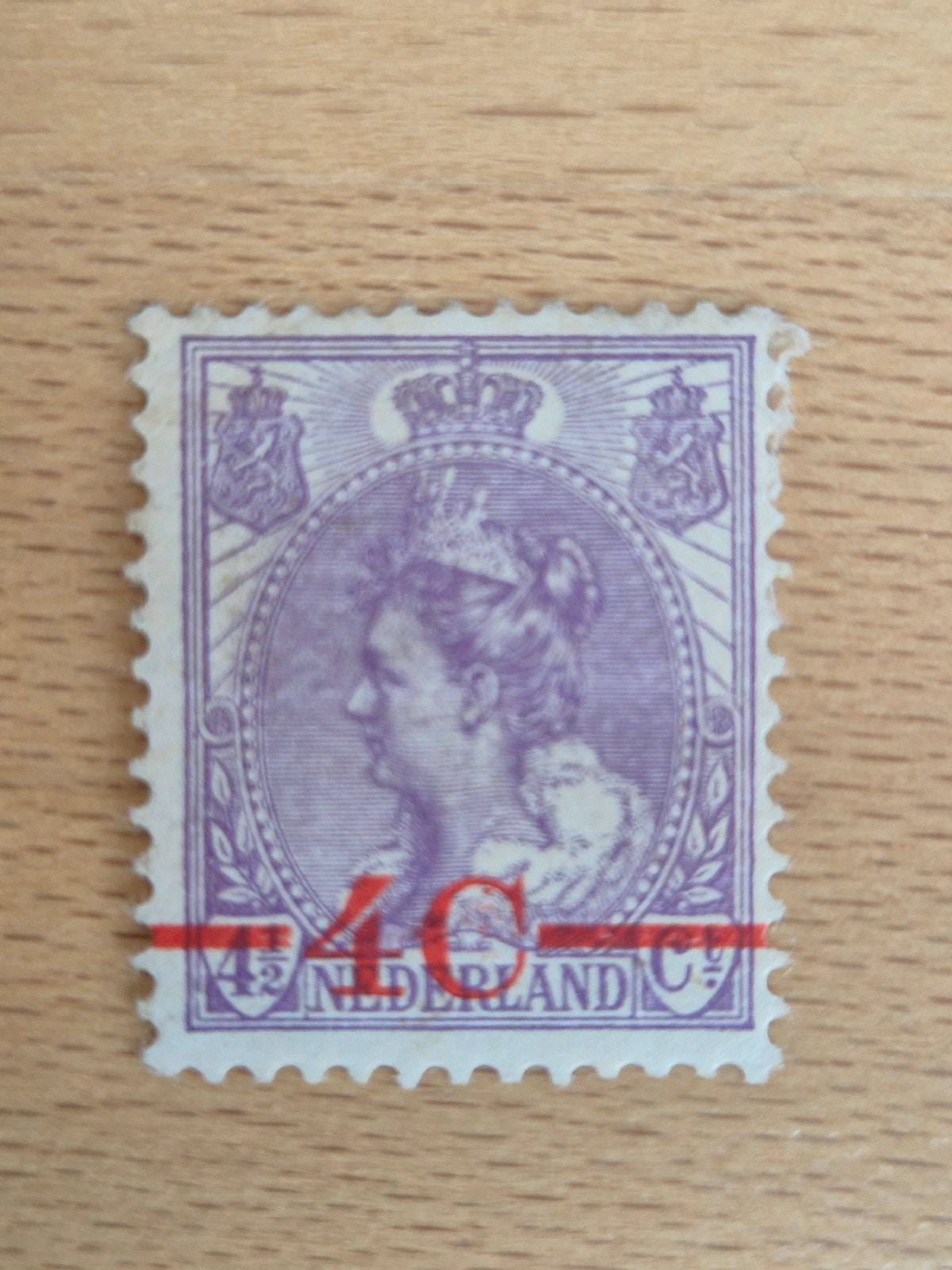 Nederland 1921 opruimingszegel, Ophalen of Verzenden, T/m 1940, Postfris