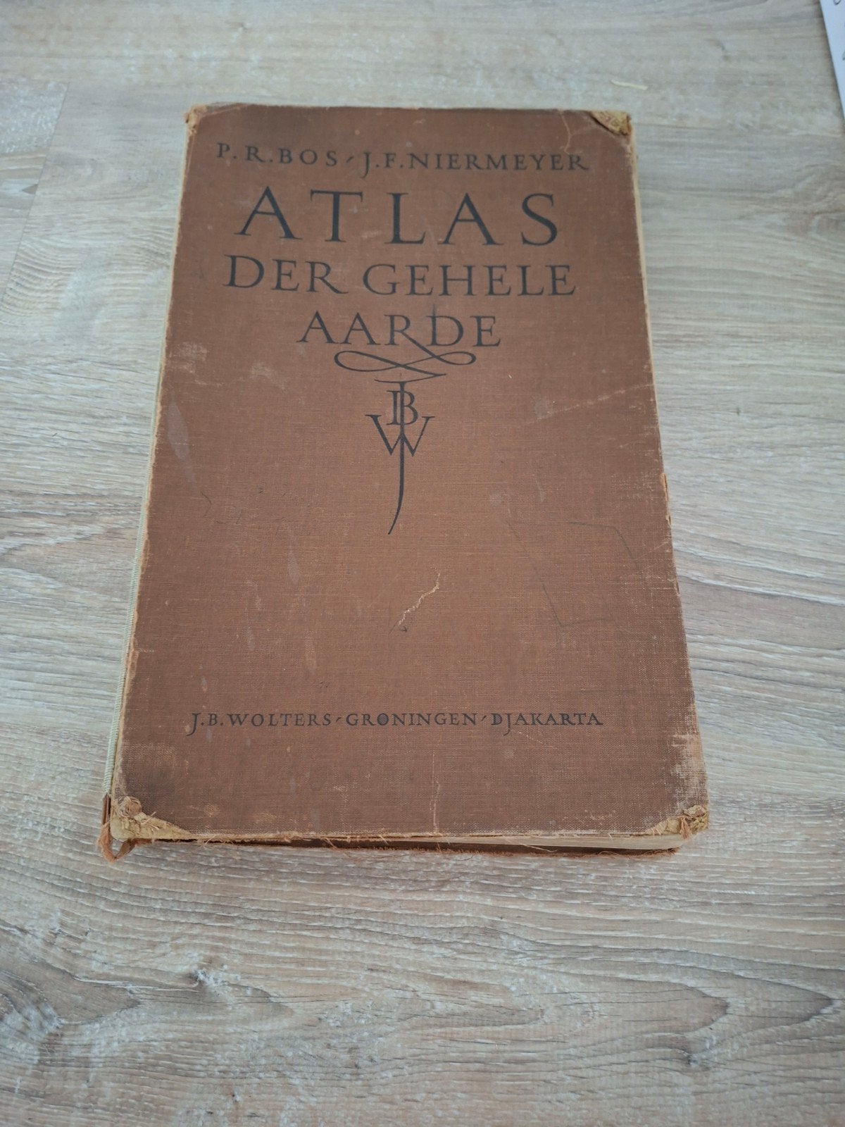 Bos-Niermeyer Schoolatlas der Gehele Aarde 1951, Boeken, Ophalen