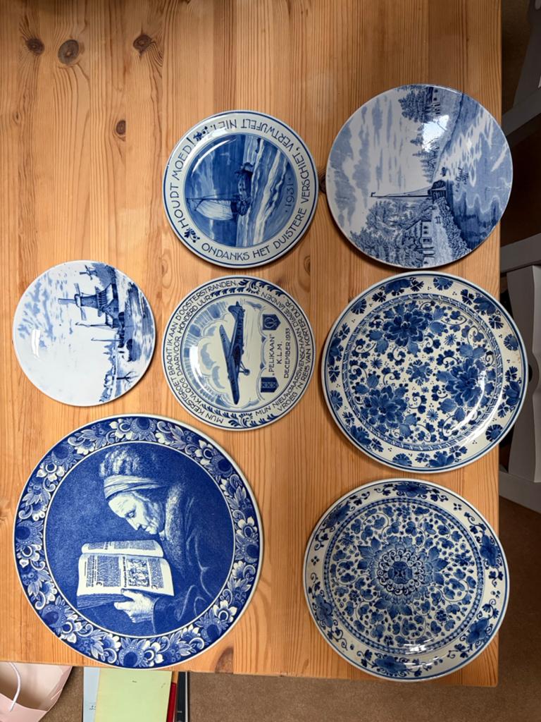 Delfts Blauwe decoratieborden, Ophalen of Verzenden