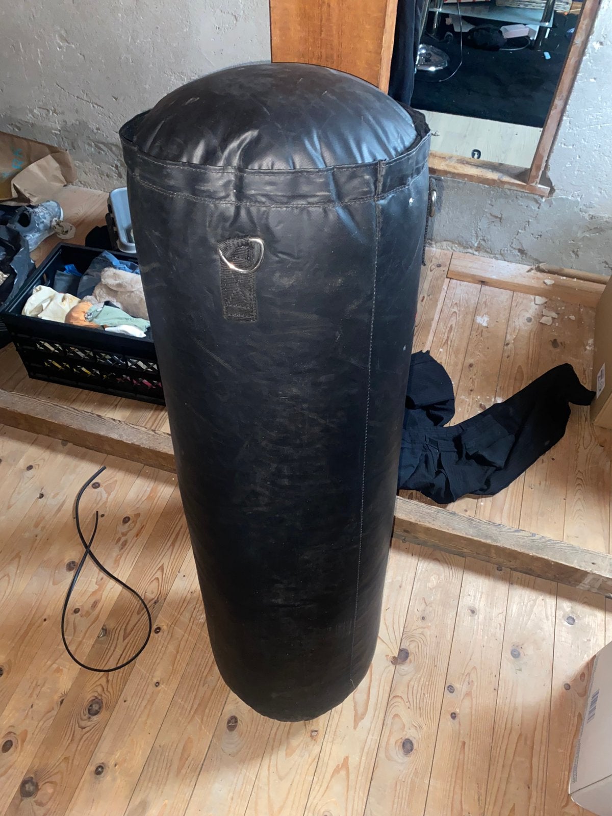 Bokszak met goeie ophanging 1.20 cm, Ophalen, Zo goed als nieuw, Bokszak