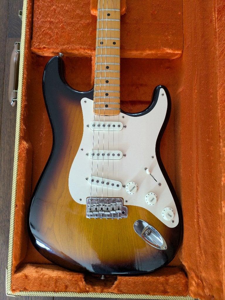 Fender Custom Shop '55 Stratocaster, Muziek en Instrumenten, Ophalen, Zo goed als nieuw, Solid body, Fender