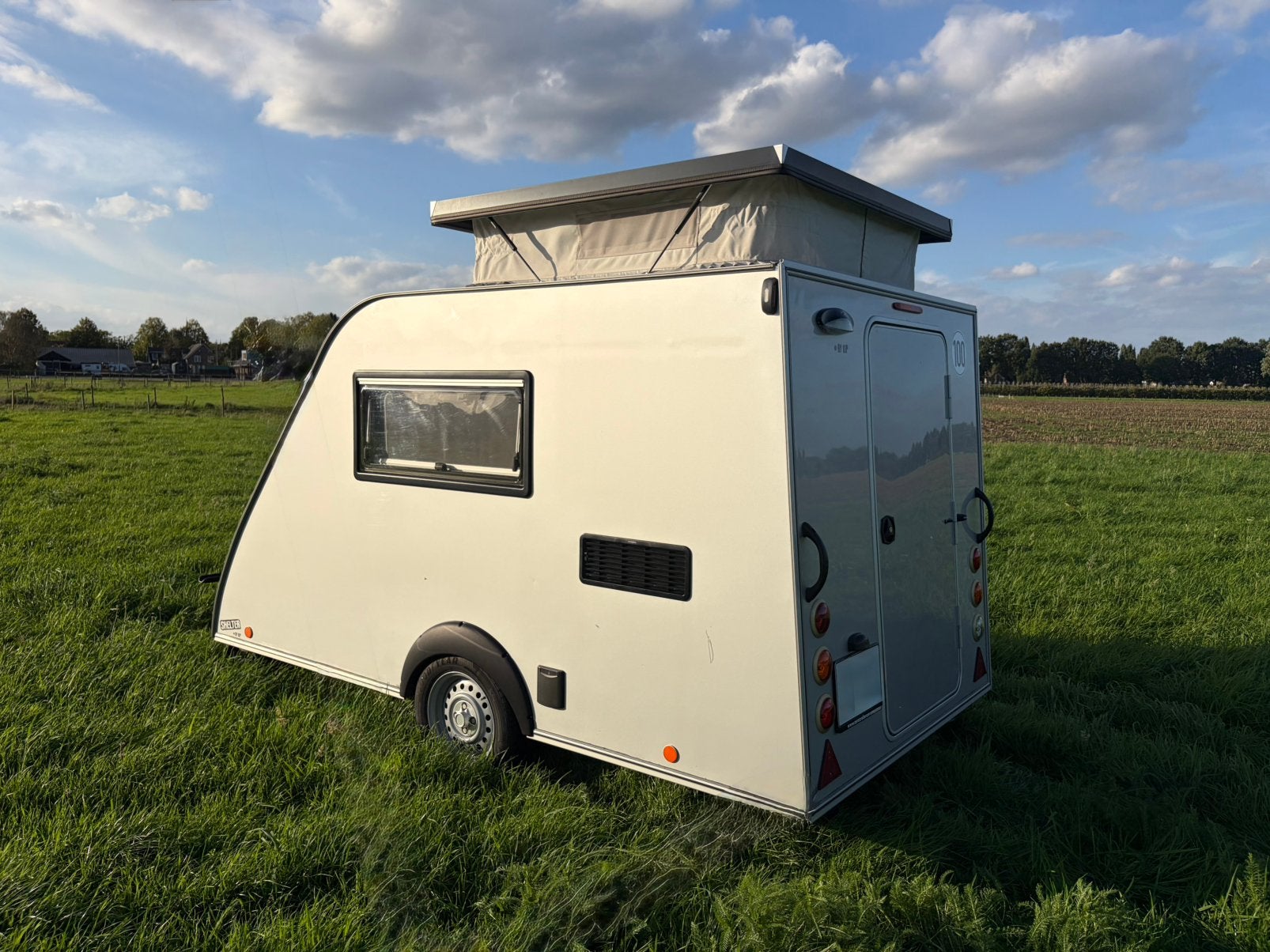 Kip Shelter caravan, Schokbreker, Standaardzit, Kip, Tot en met 2