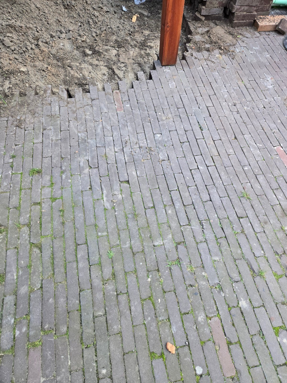 gebaken waaltjes 28 m², Ophalen, Gebruikt, Beton, Klinkers