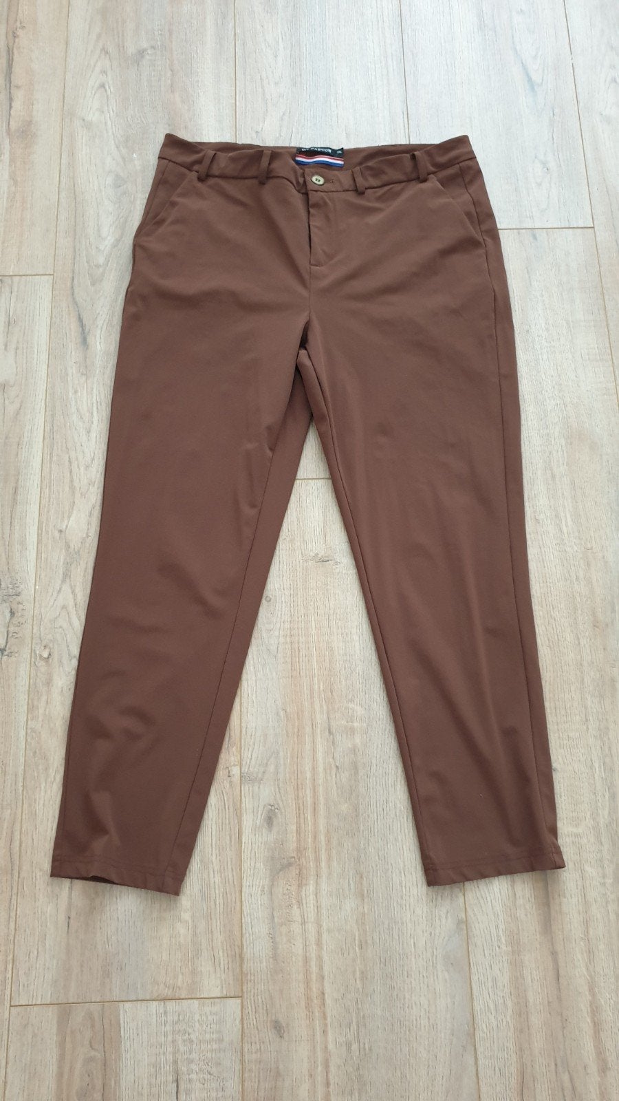 Travelstof pantalon, Kleding | Dames, Zwart, Maat 46/48 (XL) of groter, Ophalen of Verzenden, Zo goed als nieuw