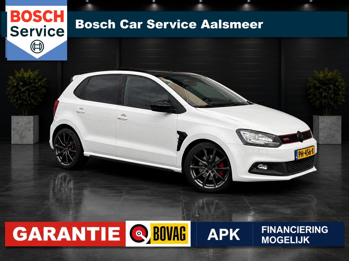 Volkswagen Polo 1.4 TSI GTI / PANO / CRUISE / APK /, Auto's, Volkswagen, Euro 5, Zwart, 4 cilinders, 179 pk