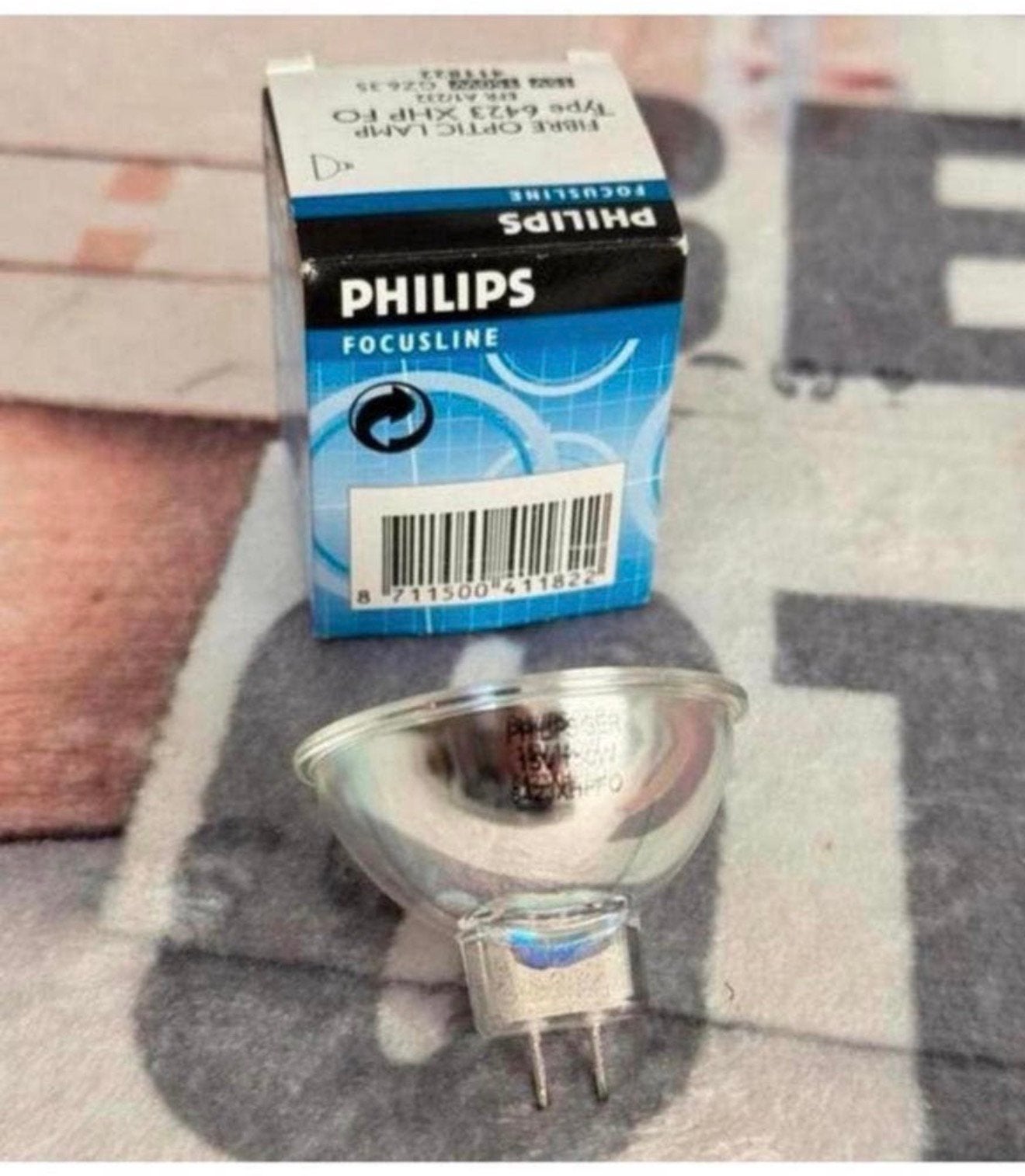 Philips Fibre Optic lamp 6423 XHP FO 150W 15V GZ6.35 nieuw, Nieuw, Ophalen of Verzenden, H, H