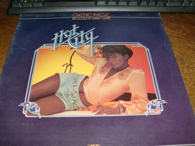 Gene Page ‎– Hot City  Atlantic ‎ LP   Germany  1974, Ophalen of Verzenden, Gebruikt, LP