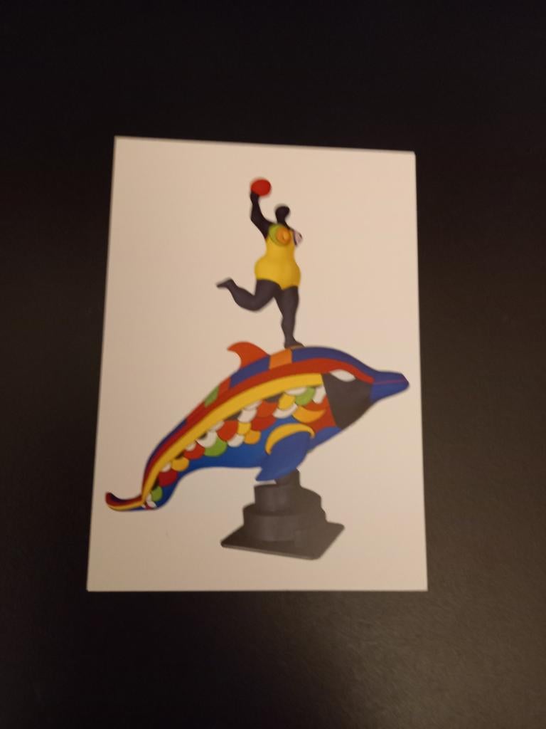 Kunstkaart  Niki de Saint Phalle, Verzamelen, Ophalen of Verzenden, Sterren en Beroemdheden