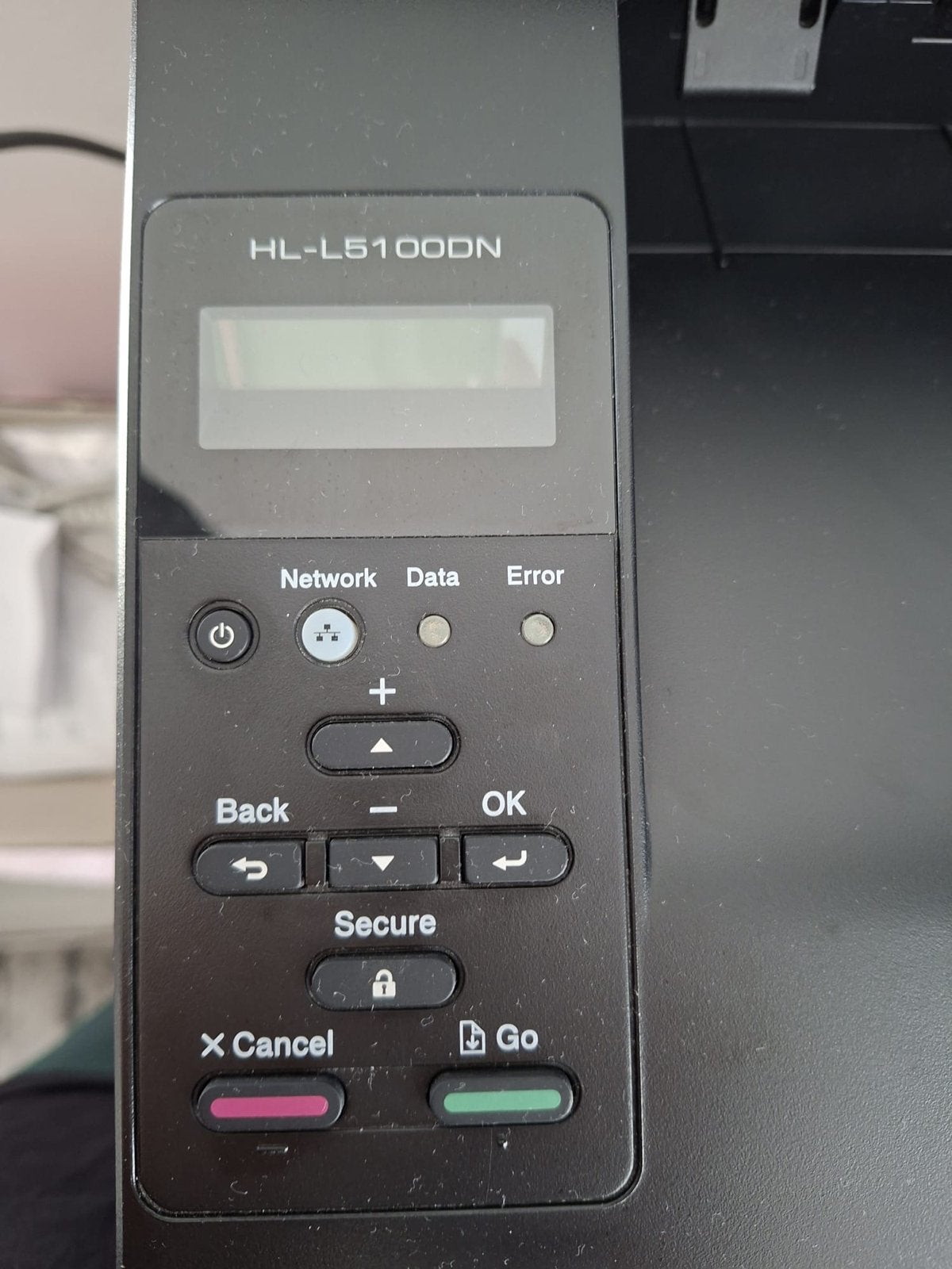 Brother HL-L5100DN Laserprinter - Zwart-wit, Duplex, Netwerk, Zwart-en-wit printen, Printer, Ophalen of Verzenden, Zo goed als nieuw