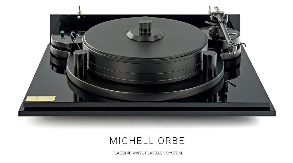 Michell Orbe - Papst motor - QC PSU - TecnoArm - OVP - ZGAN, Audio, Tv en Foto, Platenspelers, Overige merken, Pitch-regelaar