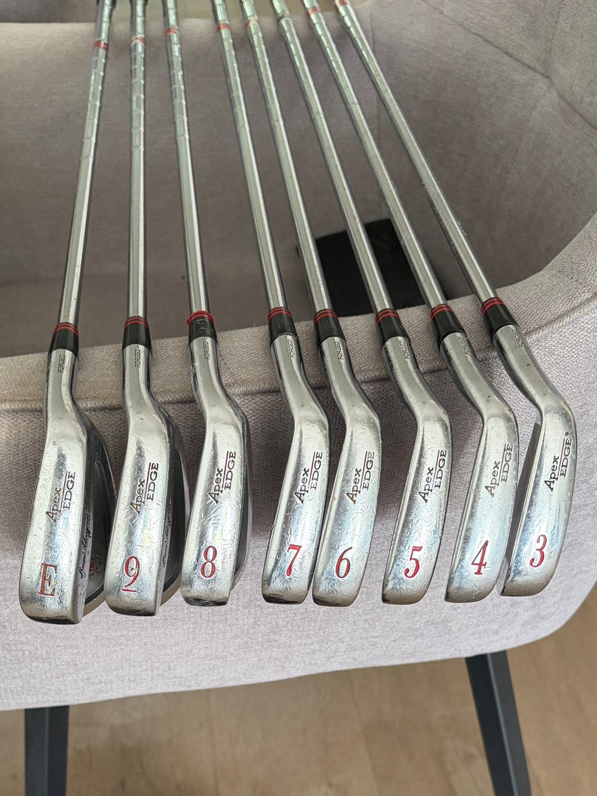 Golfset - 8 x Ben Hogan Apex EDGE ijzers / 4-PW / Staal, Ophalen, Gebruikt, Set