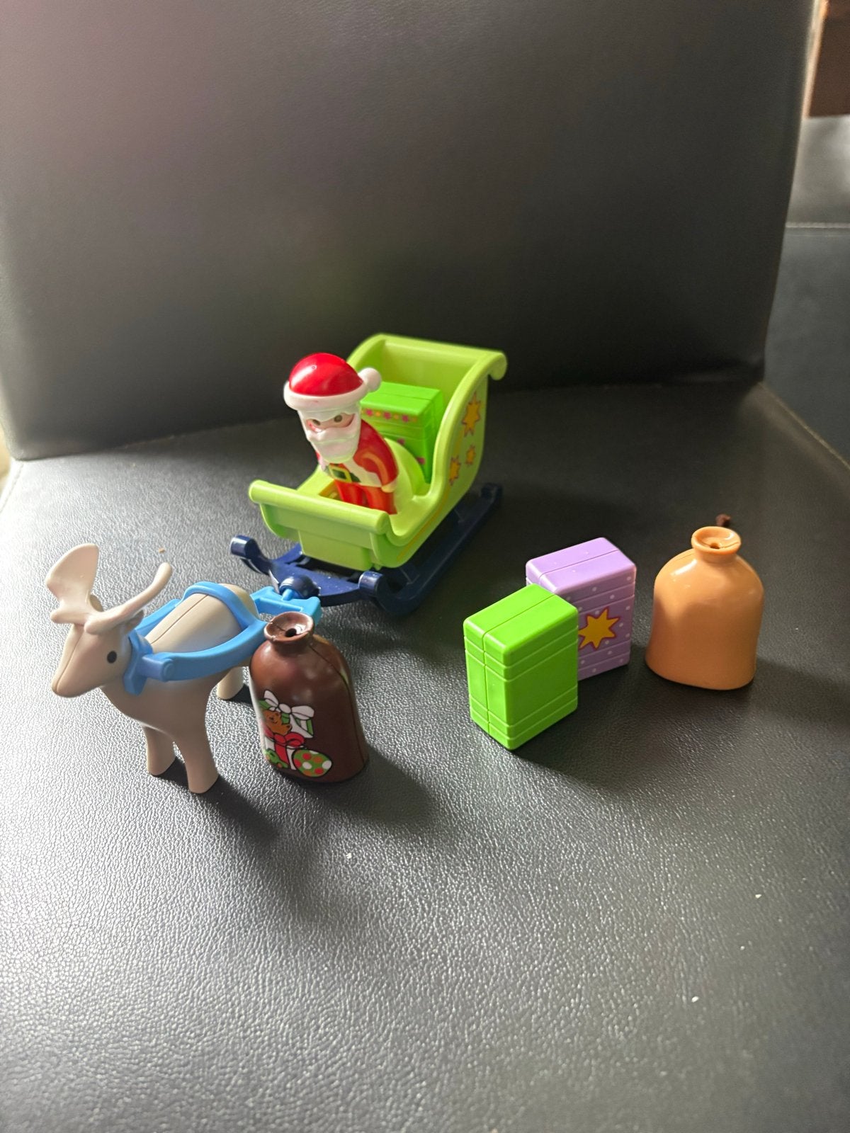 Playmobil 123 kerstman en arreslee, Kinderen en Baby's, Ophalen of Verzenden