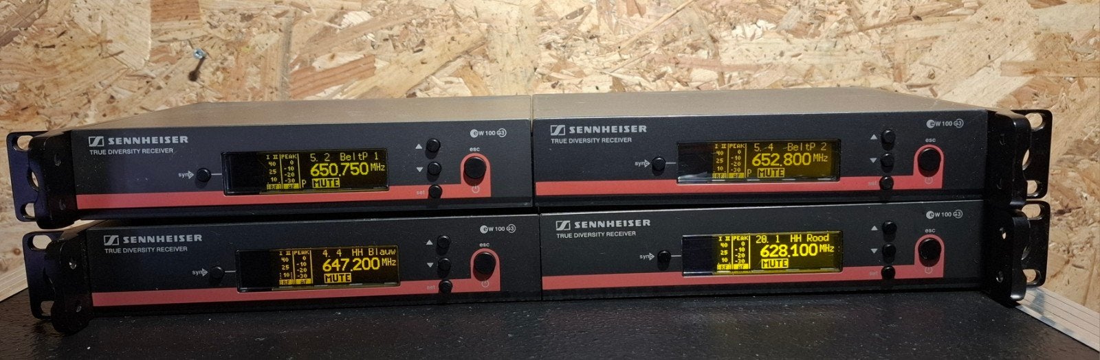 Sennheiser EW 100 G3 B-band ontvangers, Ophalen of Verzenden, Zo goed als nieuw, Overige typen, Draadloos