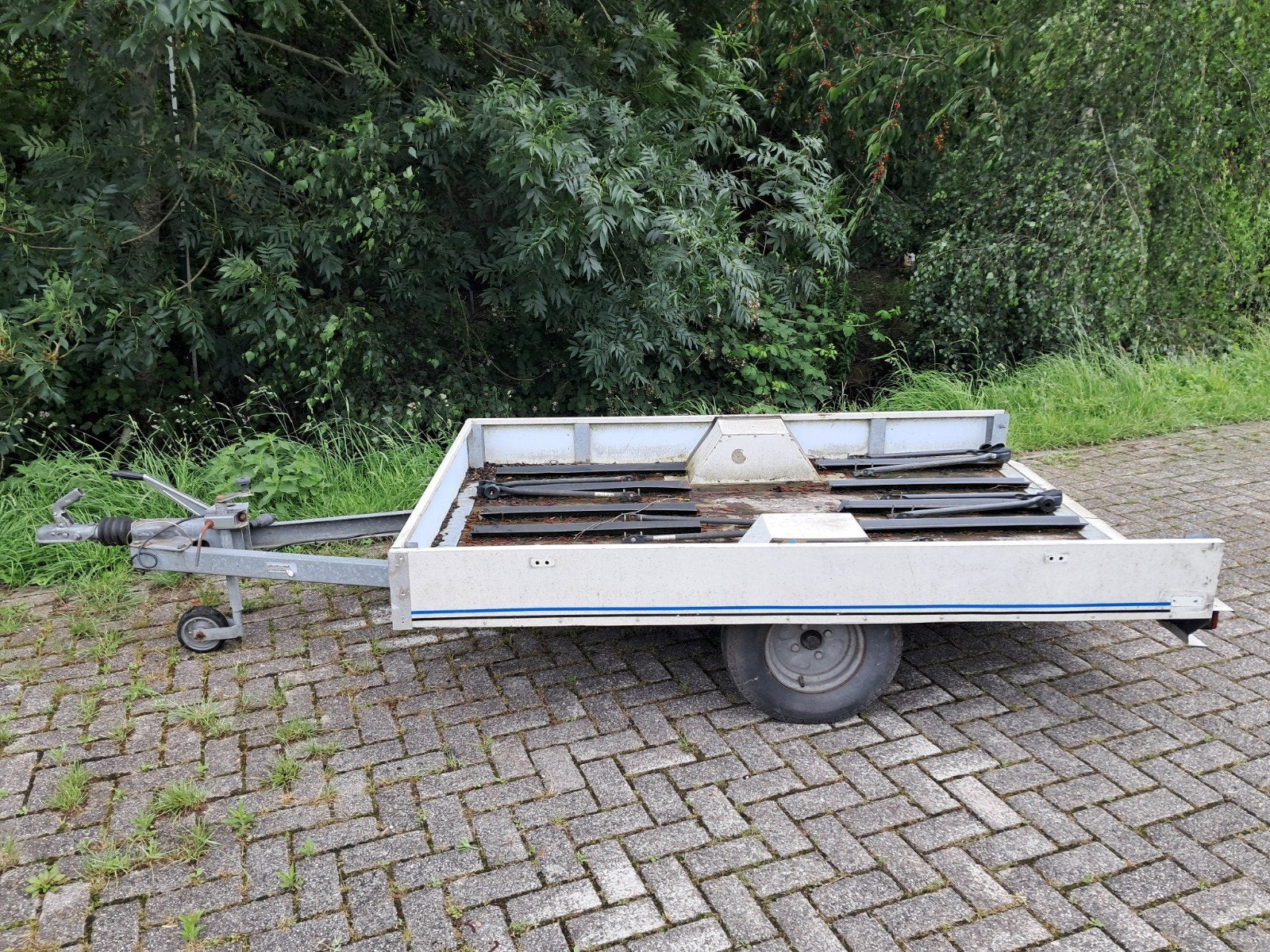 Fietsaanhanger voor 6 fietsen, Ophalen, 80 kg of meer