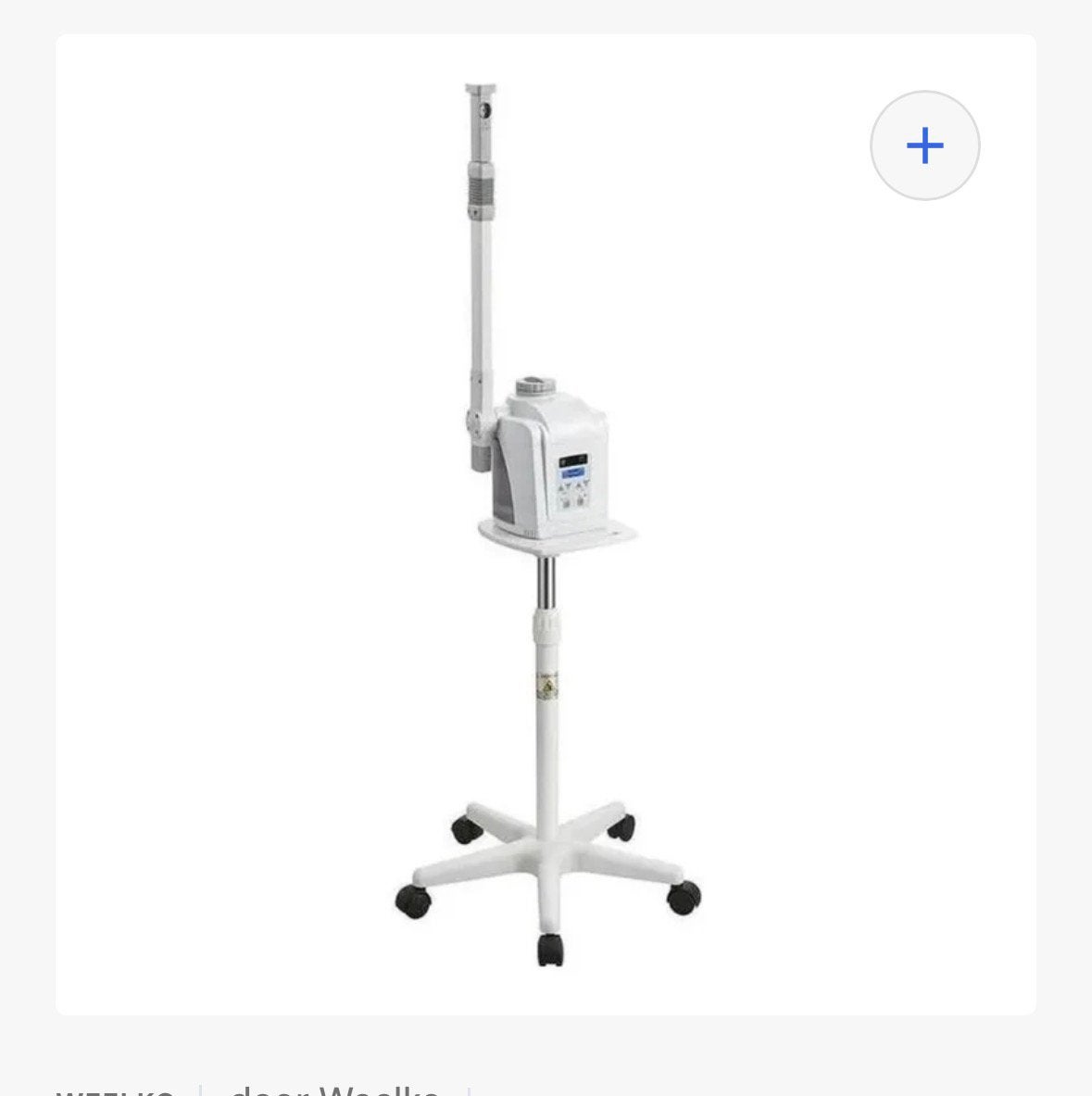 weelko facial steamer, Ophalen, Nieuw