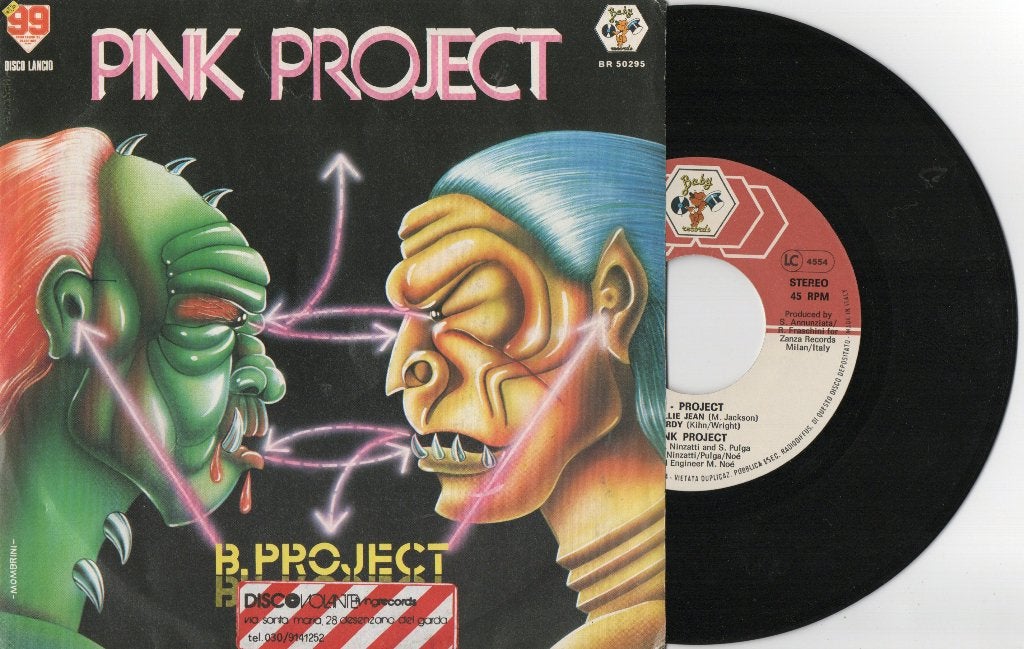 Pink Project – B. Project, Cd's en Dvd's, Ophalen of Verzenden, Zo goed als nieuw, 7 inch, Overige genres