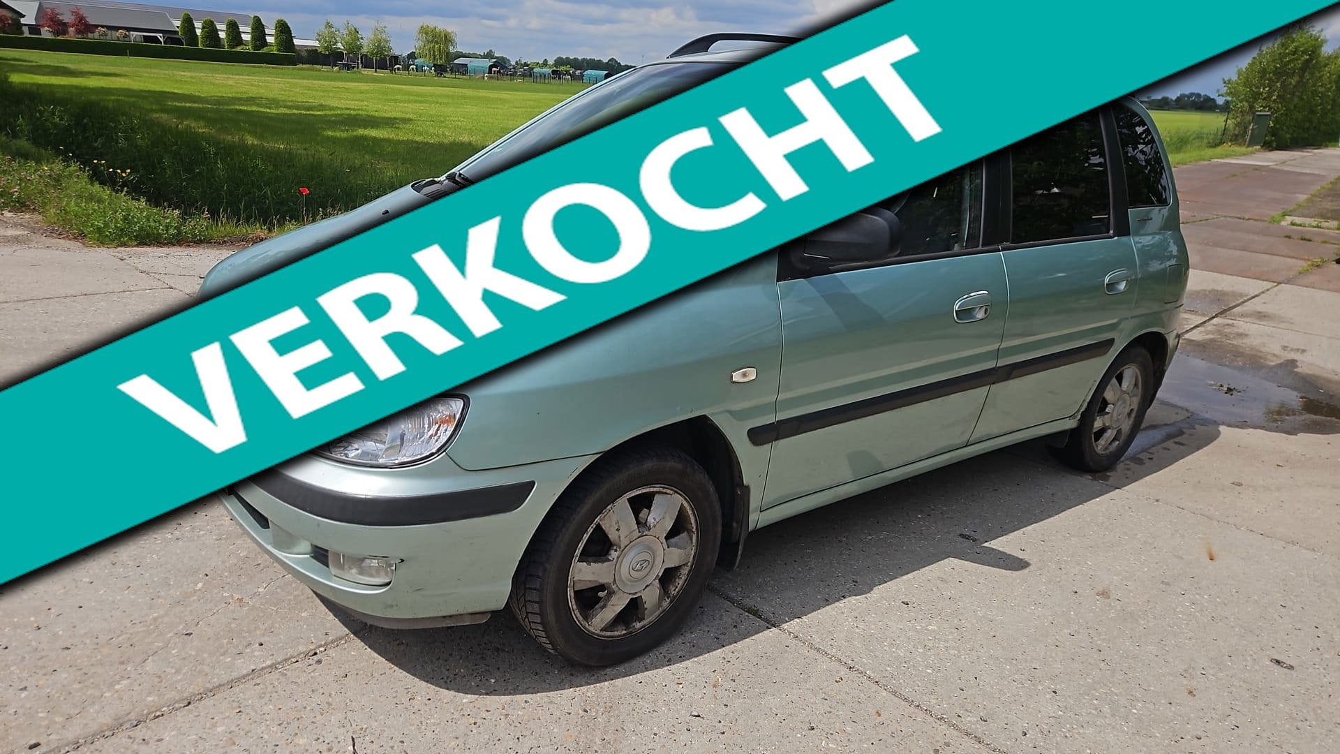 Hyundai Matrix 1.6i Active Sense/ airco/ bj 2005, Auto's, Voorwielaandrijving, Matrix, Gebruikt, 1599 cc