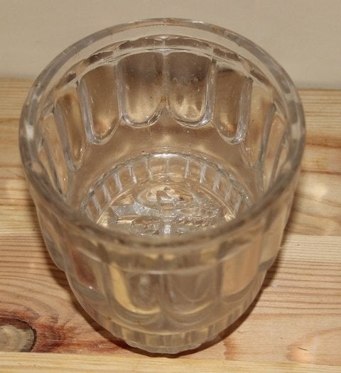 Glazen puddingvorm met anker 13 x 9,5 cm, Ophalen of Verzenden