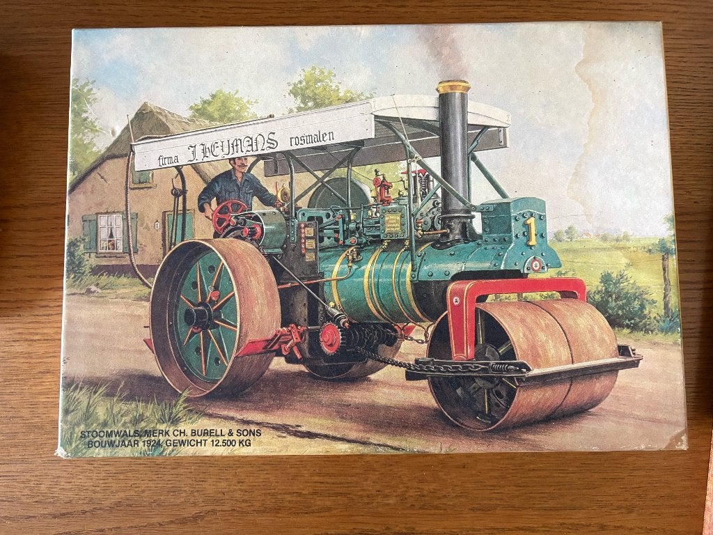 Puzzel stoomwals J. Heijmans Rosmalen, Ophalen of Verzenden, Zo goed als nieuw, Auto's