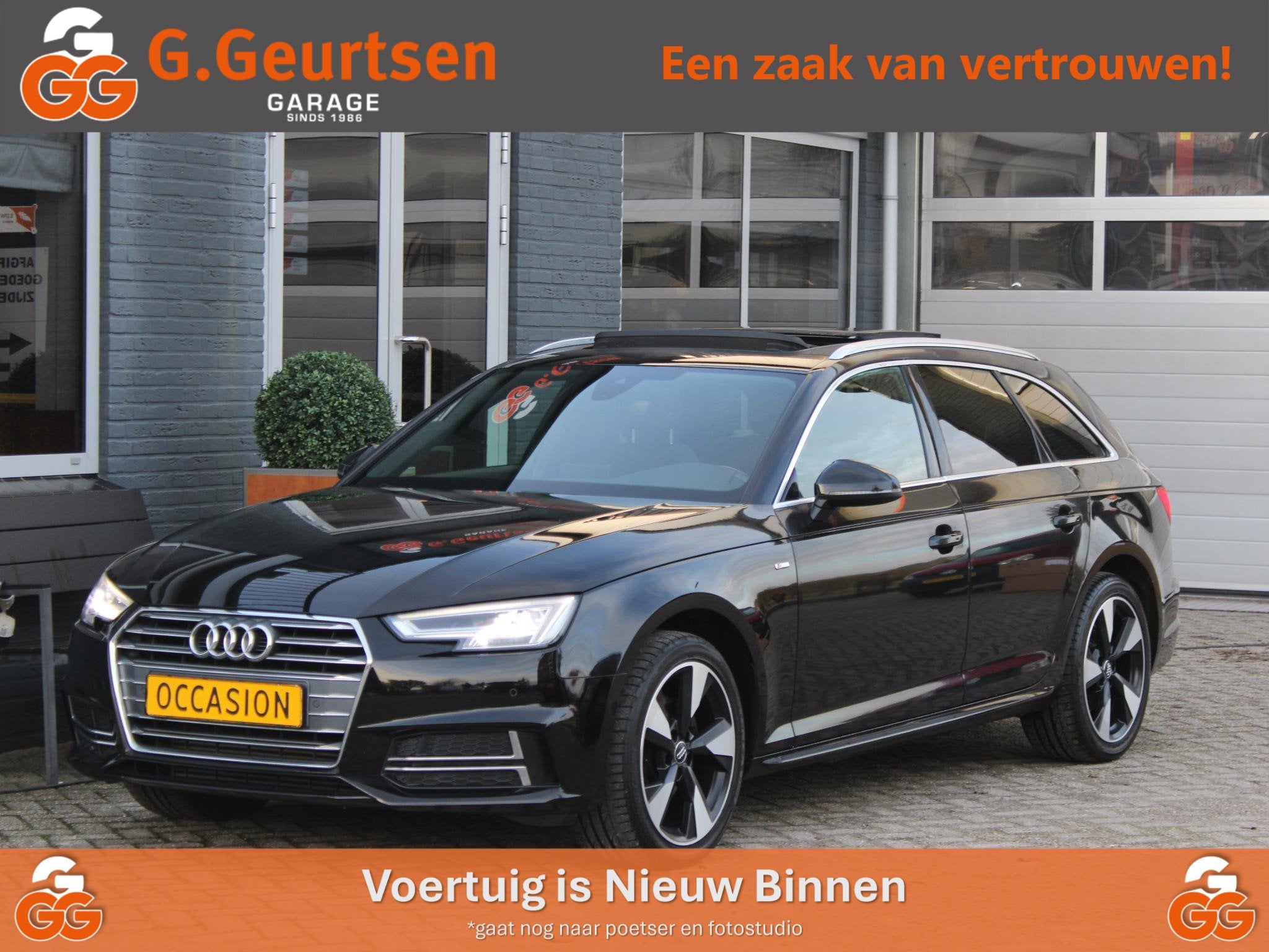 Audi A4 Avant 2.0 TFSI ultra Sport S-Line, Spring Advantage, Auto's, Gebruikt, 1984 cc, 1435 kg, Zwart