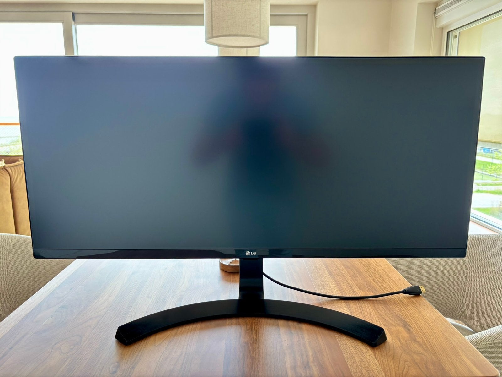LG 34WL750-B 34 inch (3440 x 1440) Ultrawide IPS Monitor, Computers en Software, Monitoren, Zo goed als nieuw, 60 Hz of minder