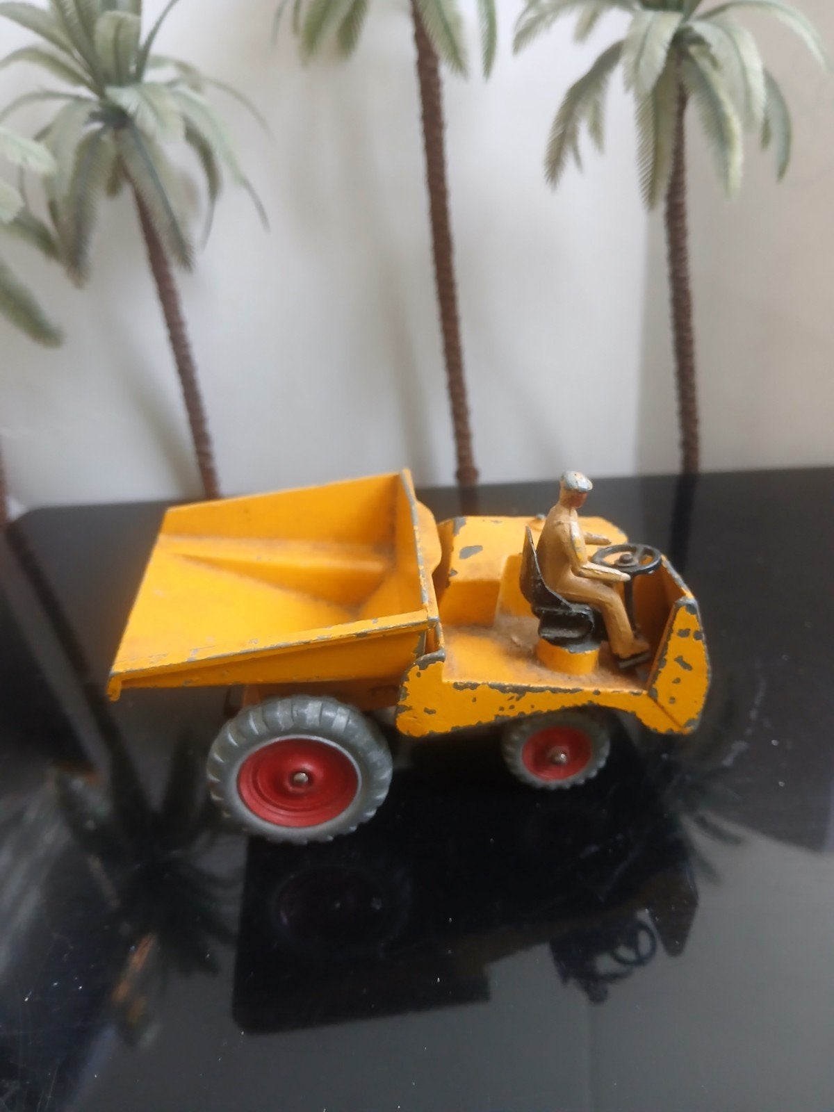 Muir-Hill dumper.  Dinky Supertoys, opknapper, Ophalen of Verzenden, Gebruikt, Auto, Dinky Toys