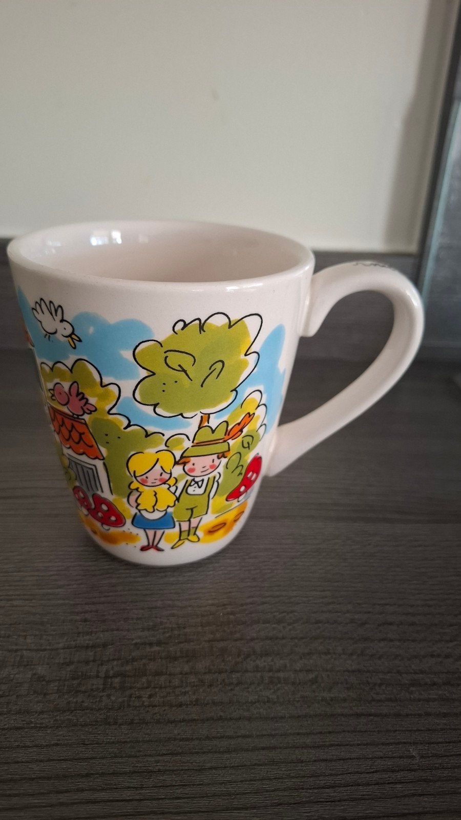 blond mok efteling hans en grietje, Ophalen, Nieuw, Mok, Aardewerk