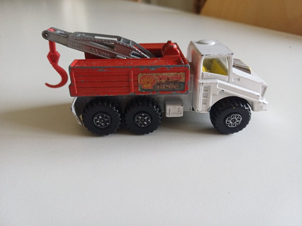 Matchbox superkings takelwagen in gebruikt staat, Hobby en Vrije tijd, Ophalen of Verzenden, Gebruikt, Bus of Vrachtwagen
