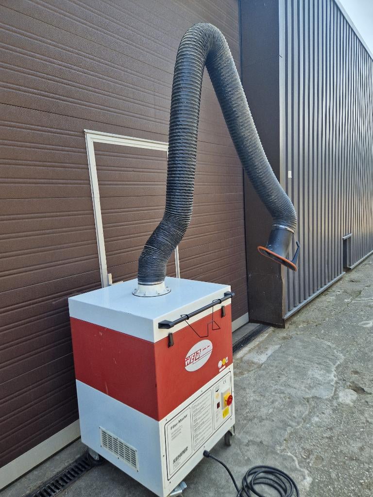 Kemper Filtermaster Afzuigtoestel 1200 M3/H, Doe-het-zelf en Verbouw, Gereedschap | Lasapparaten, Ophalen of Verzenden, Zo goed als nieuw