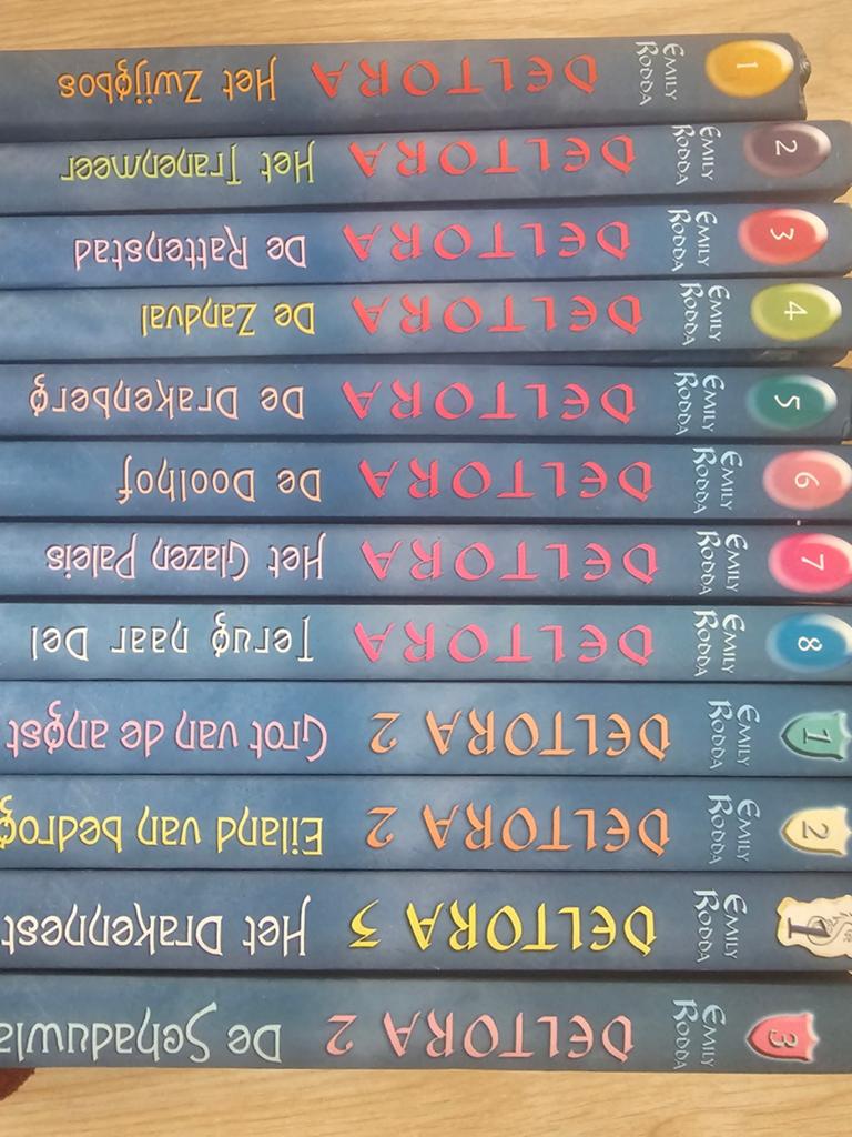 Deltora reeks boeken, Boeken, Ophalen