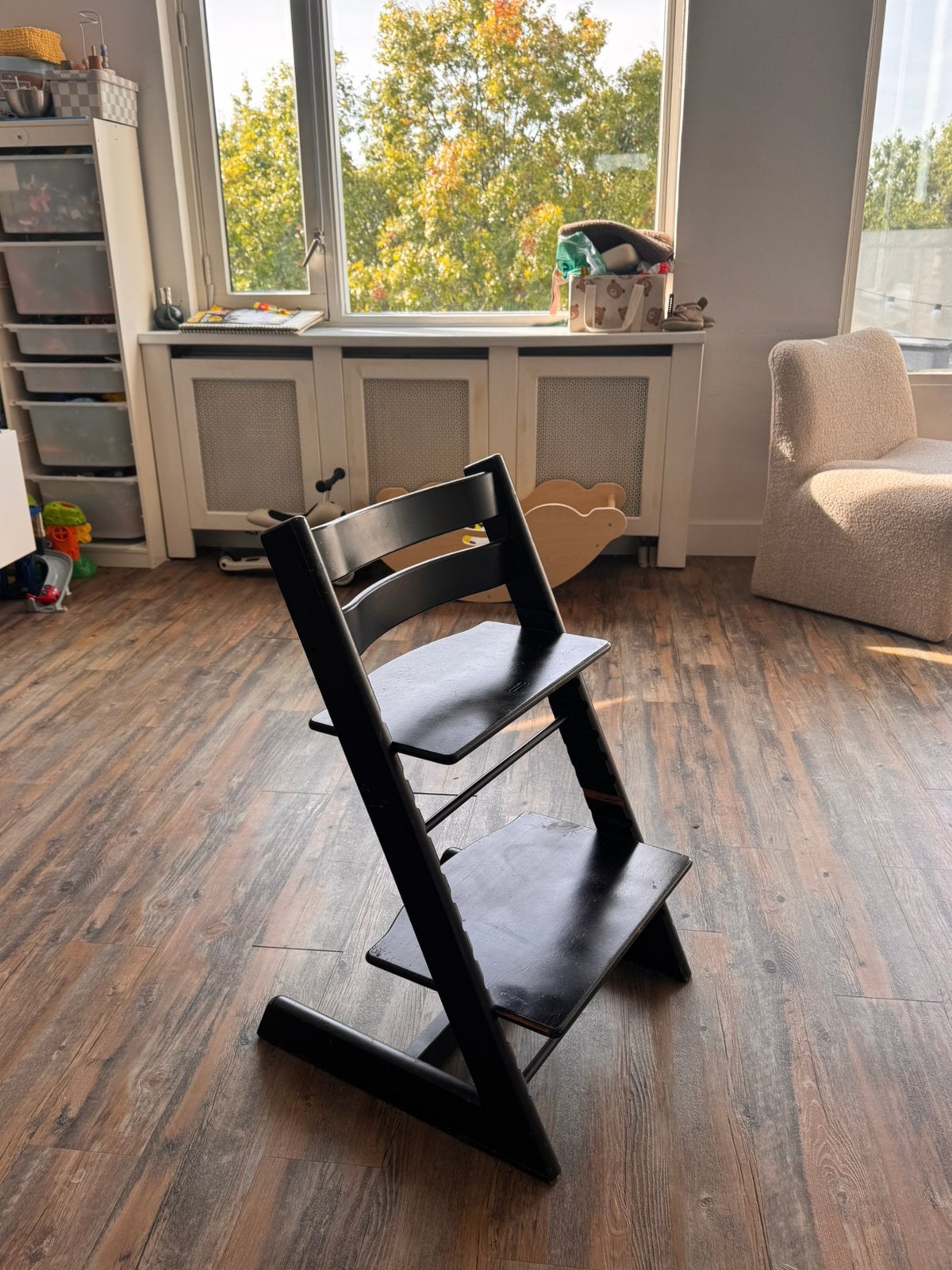 Stokke trip trap zwart, Ophalen, Zo goed als nieuw, Minder dan 2 meter