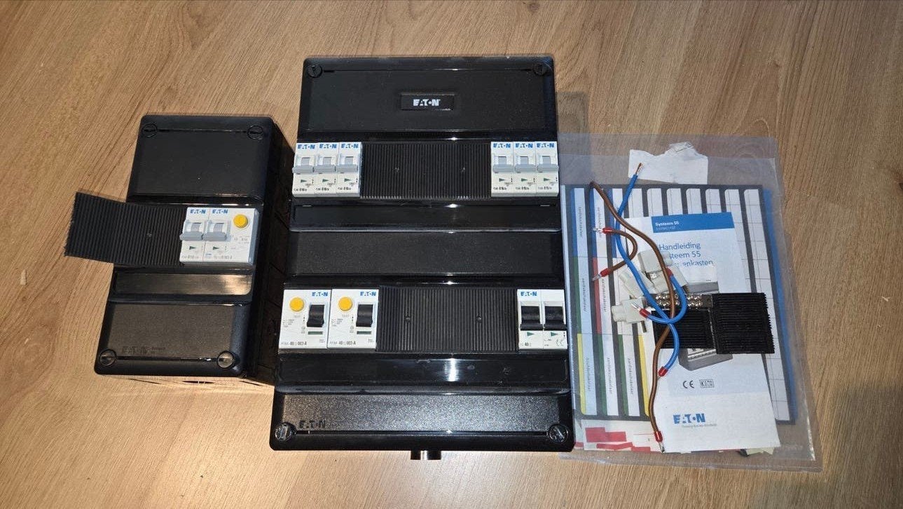 Eaton 1 fase groepen kast, Ophalen of Verzenden, Zo goed als nieuw, Eaton, Groepenkast