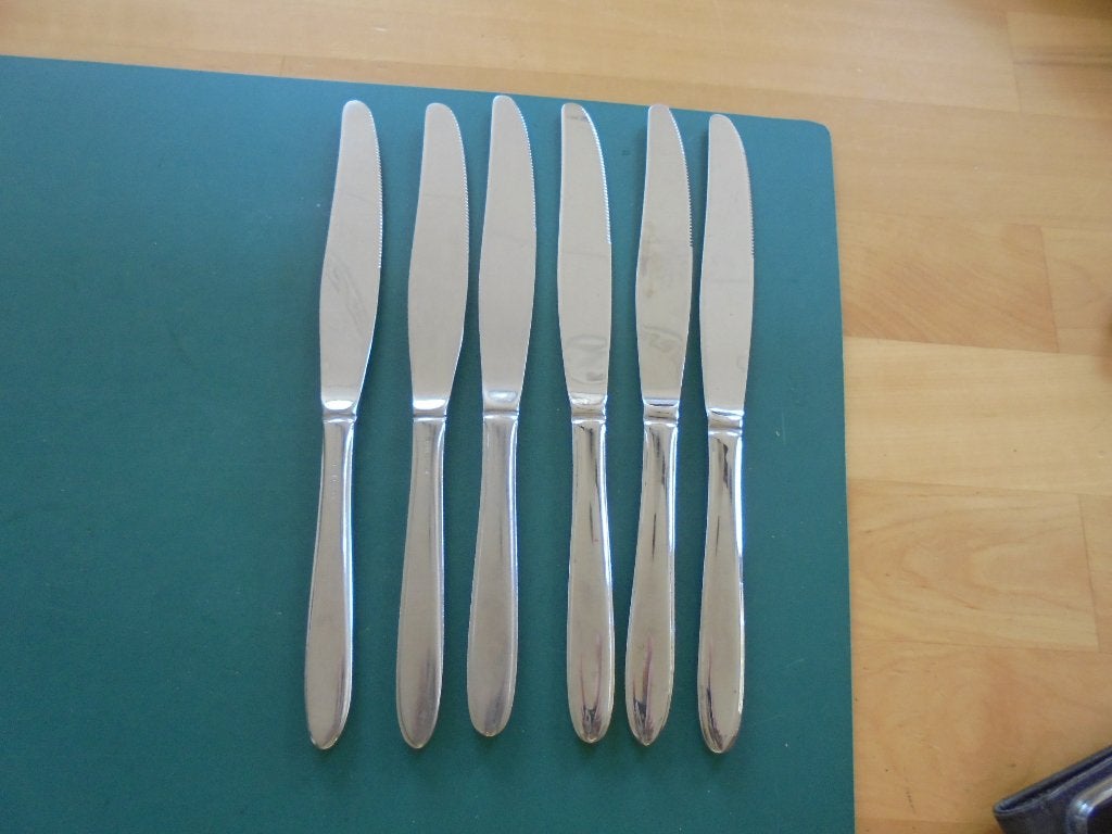 gero zilmeta 718 messen, Ophalen of Verzenden, Rvs of Chroom