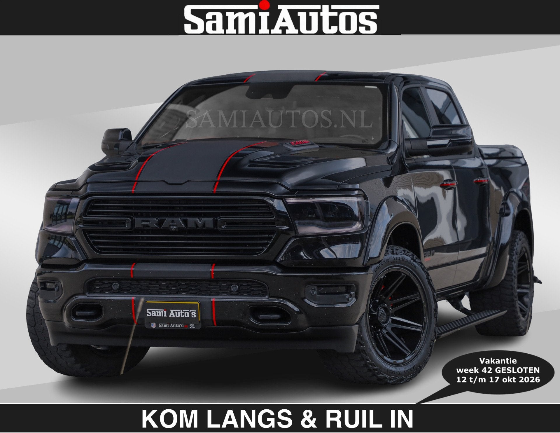 Dodge Ram GT HULK | TRX PACK | 5.7 V8 HEMI | € 66.950,- ex, Auto's, Automaat, Dealer onderhouden, Gebruikt, 5654 cc