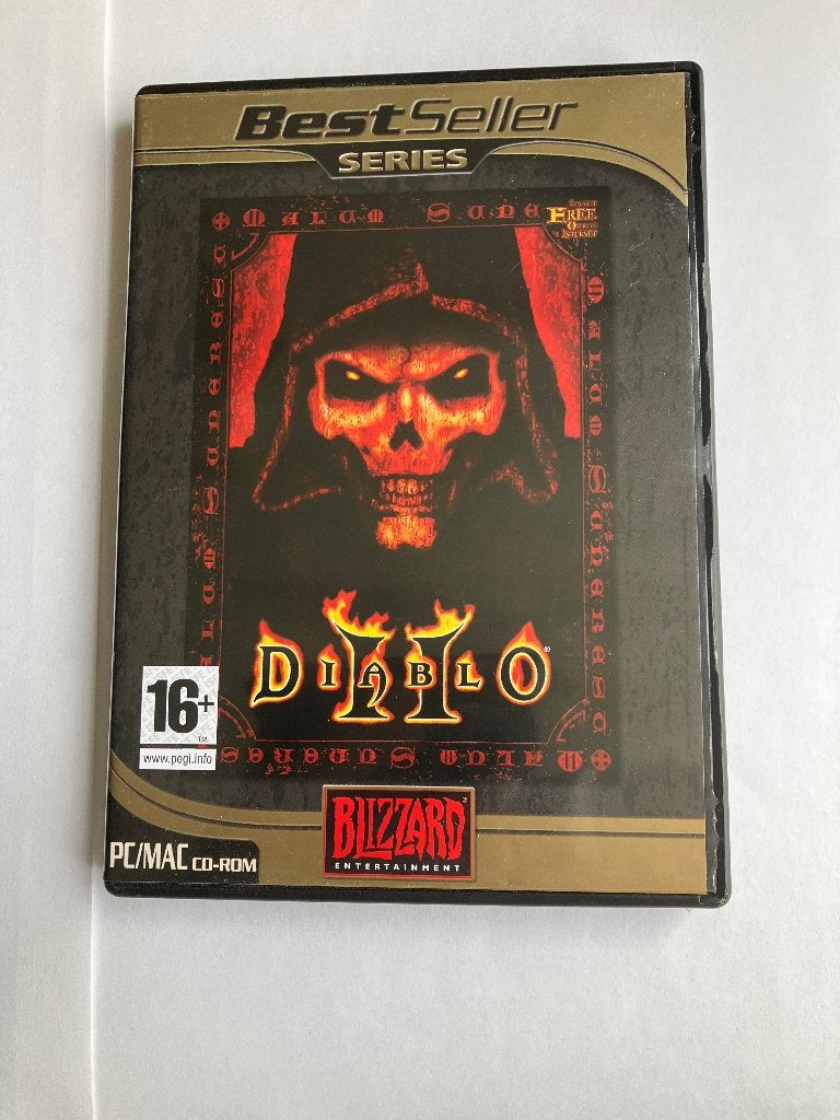 diablo 2 + expansion set PC GAME MAC blizzard, Spelcomputers en Games, 1 speler, Ophalen of Verzenden, Zo goed als nieuw, Role Playing Game (Rpg)