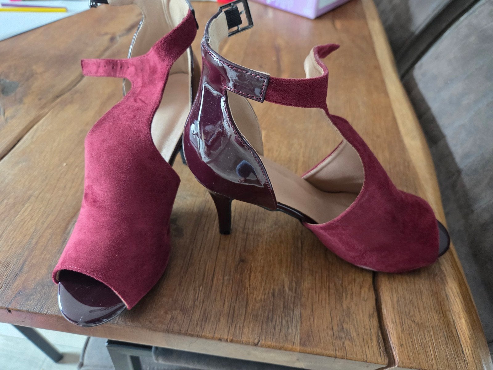 Nieuw Salsa/Kizomba/Bachata Dansschoenen - Maat 41, Ophalen of Verzenden, Nieuw, Blauw, Dansschoenen