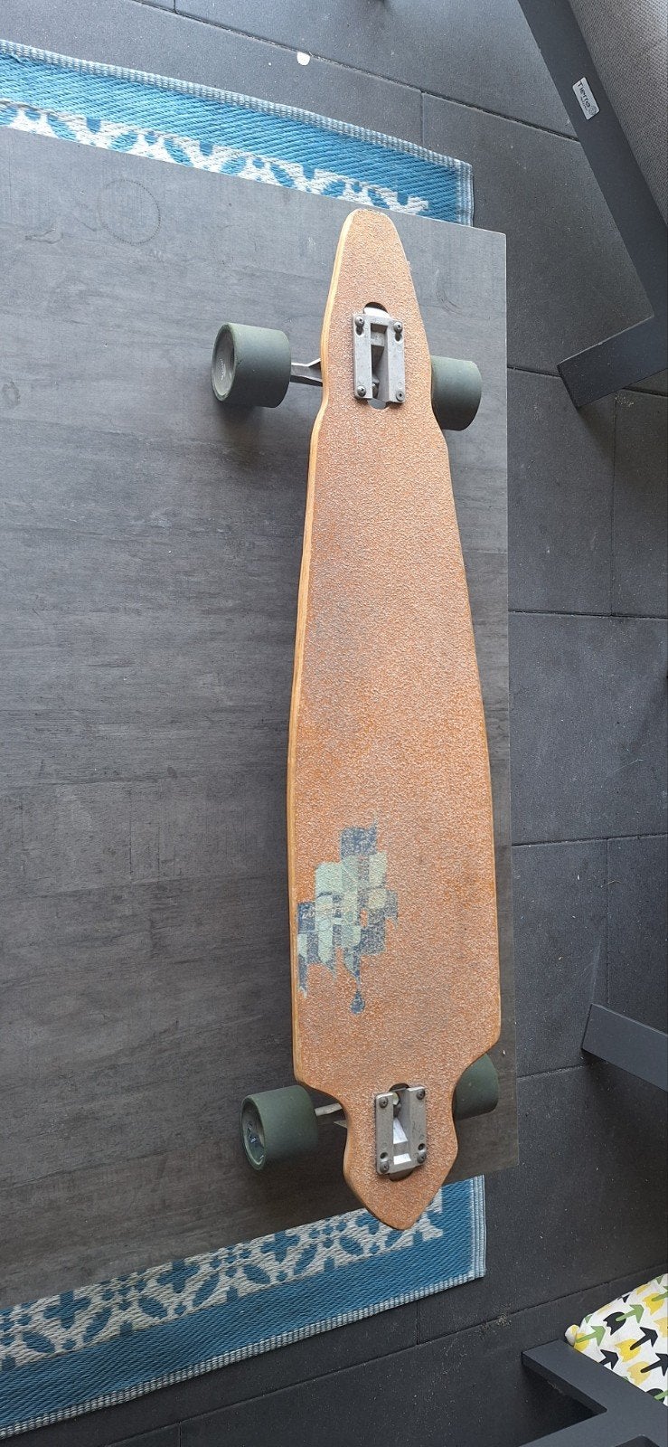 Longboard nijdam, Ophalen, Zo goed als nieuw, Skateboard, Longboard