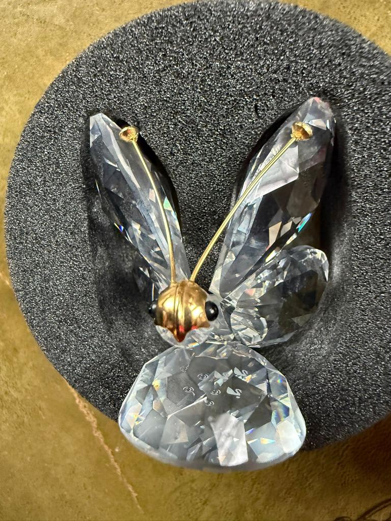 Swarovski Vlinder met Certificaat en Doos, Verzamelen, Swarovski, Ophalen of Verzenden, Zo goed als nieuw, Figuurtje