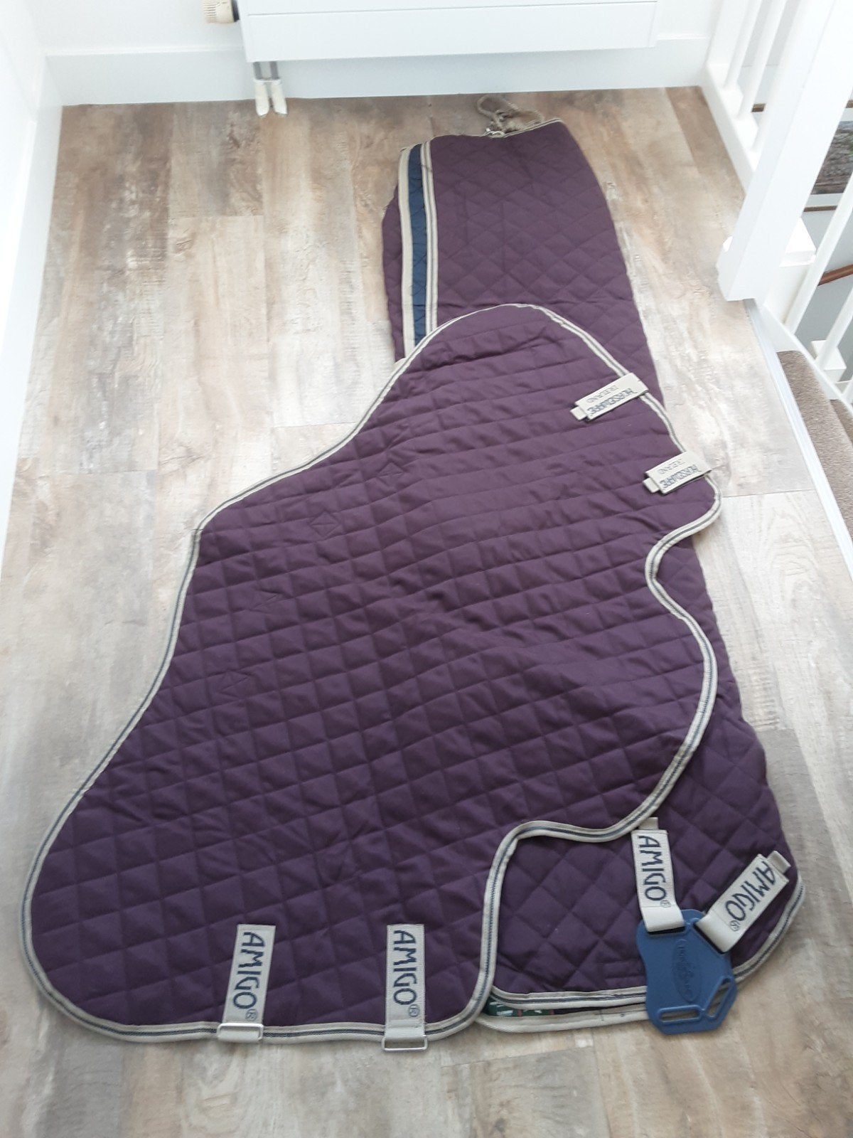 Horseware Amigo stable plus 200gr 6.3"/191cm, Dieren en Toebehoren, Paarden en Pony's | Dekens en Dekjes, Ophalen of Verzenden