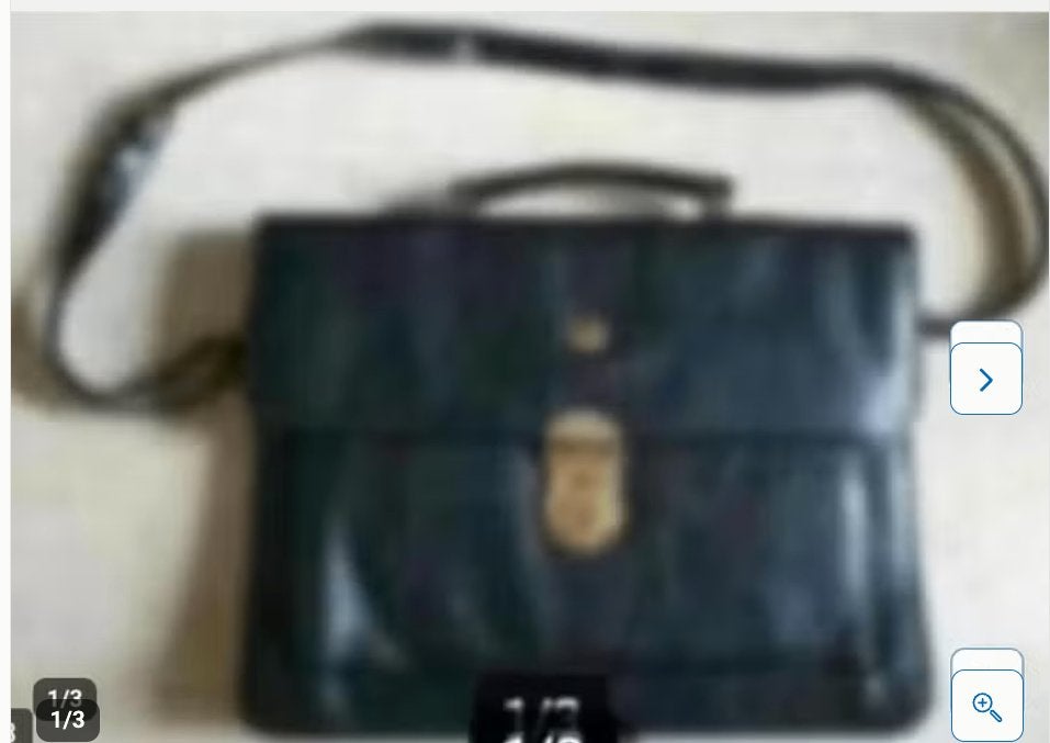Dames akte tas pu leder merk cosmo zwart 36x27cm, Ophalen of Verzenden, Zo goed als nieuw, Zwart, Overige merken