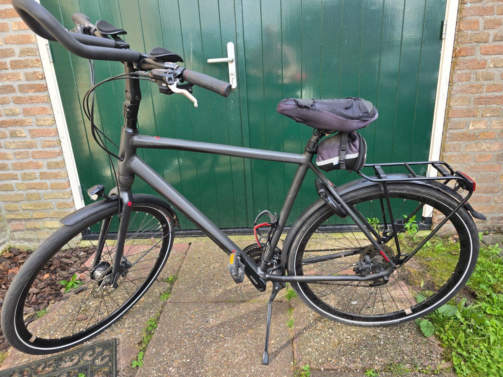 Koga F3 5.1 Mat-zwart 57cm - Comfortabele Hybride Fiets, Ophalen, Gebruikt, 57 tot 61 cm, Koga Miyata
