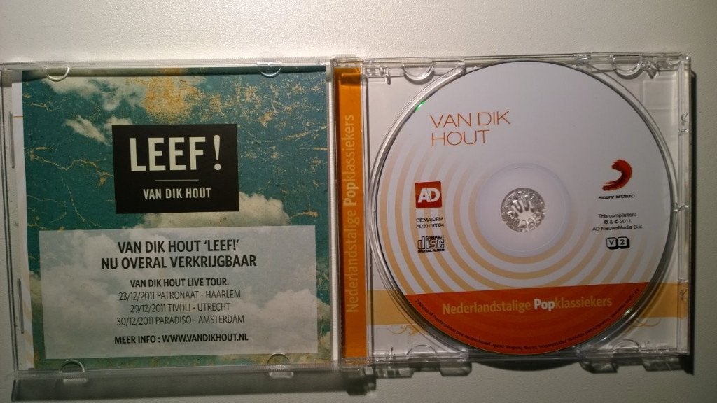Van Dik Hout - Nederlandstalige Popklassiekers, Ophalen of Verzenden, Zo goed als nieuw, Rock