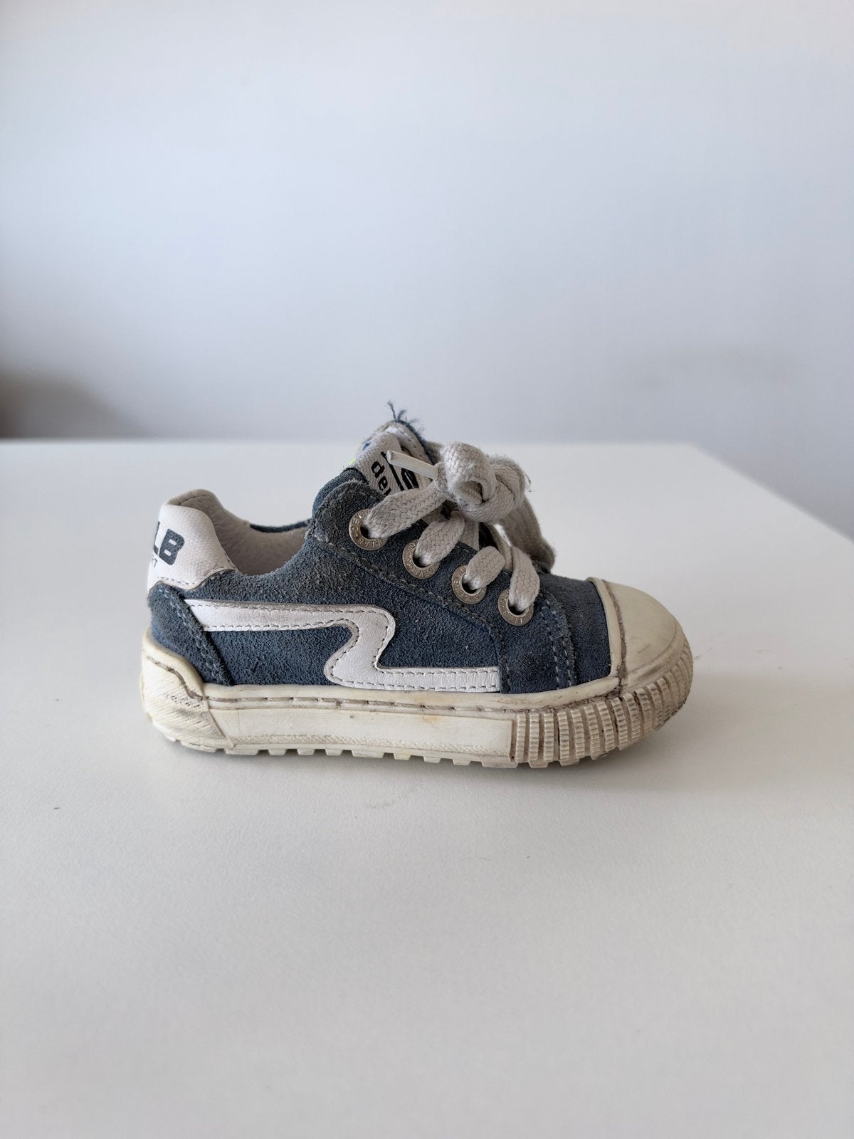 Develab suède eerste loopschoentjes maat 20, Ophalen of Verzenden, Gebruikt, Jongen of Meisje, Schoenen