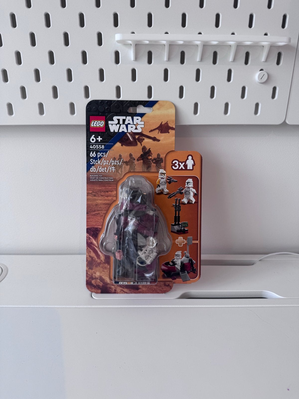 LEGO Star Wars Battle Pack 40558 Clone Trooper Command Stati, Ophalen of Verzenden, Nieuw, Overige merken